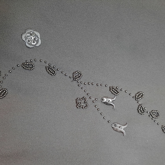 Plus Size 14 Tradition Black sheer skirt dress evening party pants - Picture 4 of 16